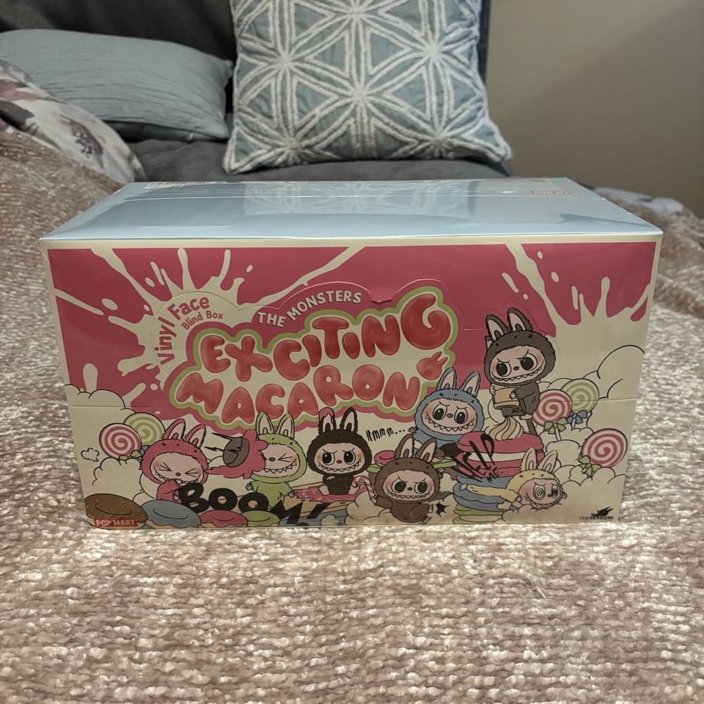 The Monsters Exciting macaron labubu full set